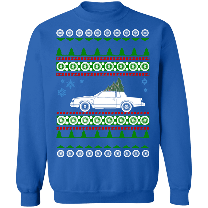 Buick Grand National Ugly christmas sweater (updated tree)