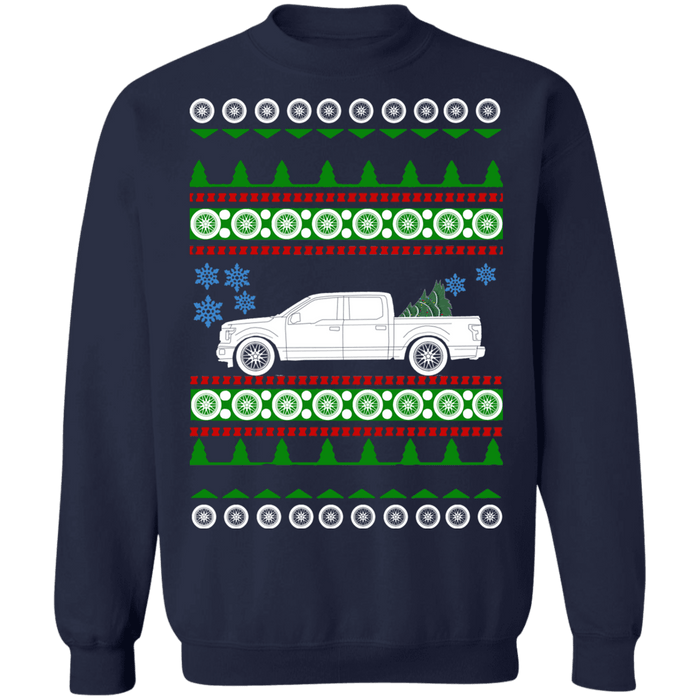 Truck 2019 Ford F150 Ugly Christmas Sweater Sweatshirt