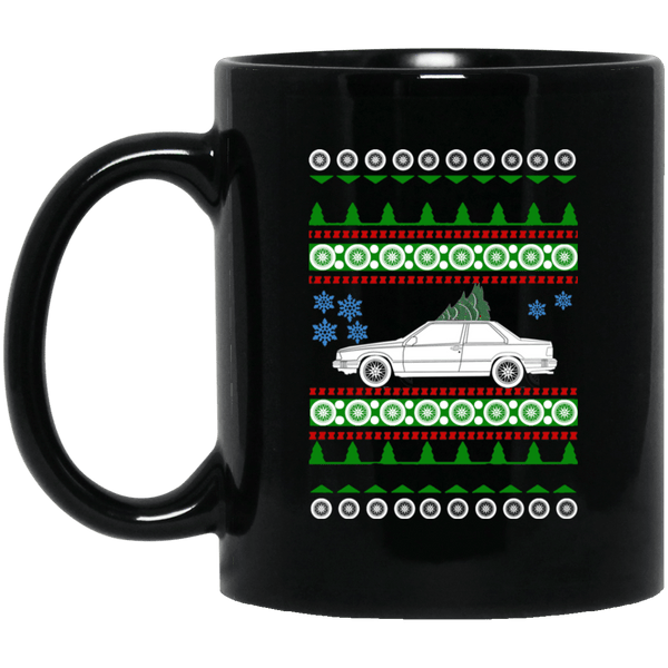 Volvo 780 Bertone Ugly Christmas Sweater Mug