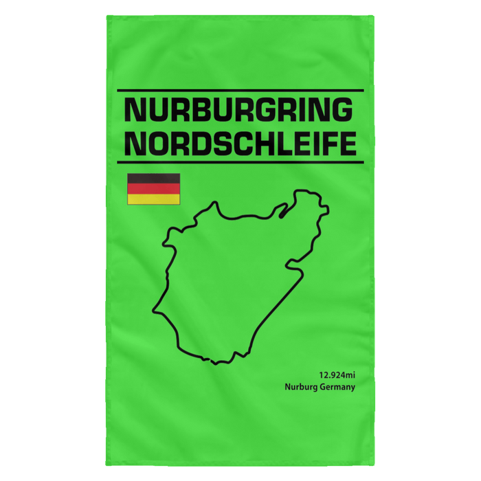 Nurburgring Nordschleife Wall Flag