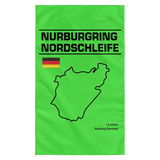 Nurburgring Nordschleife Wall Flag