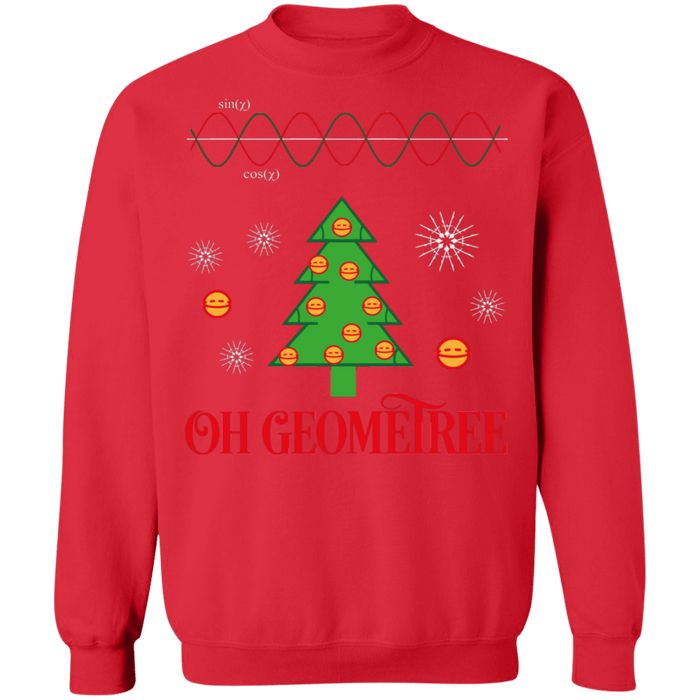 Geometry Math Oh Geometry Funny Ugly Christmas Sweater sweatshirt