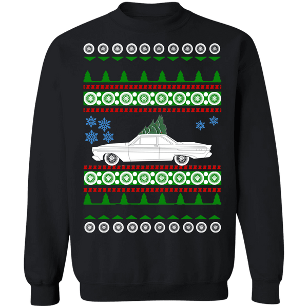 Mercury Comet Caliente Ugly Christmas Sweater 1964