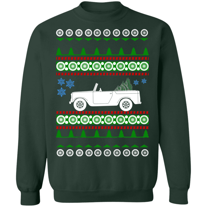 1962 International harvester scout 80 ugly christmas sweater