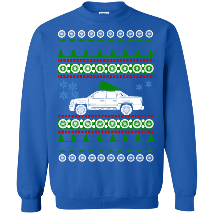 Avalanche Chevy Truck 2001 Ugly Christmas Sweater sweatshirt