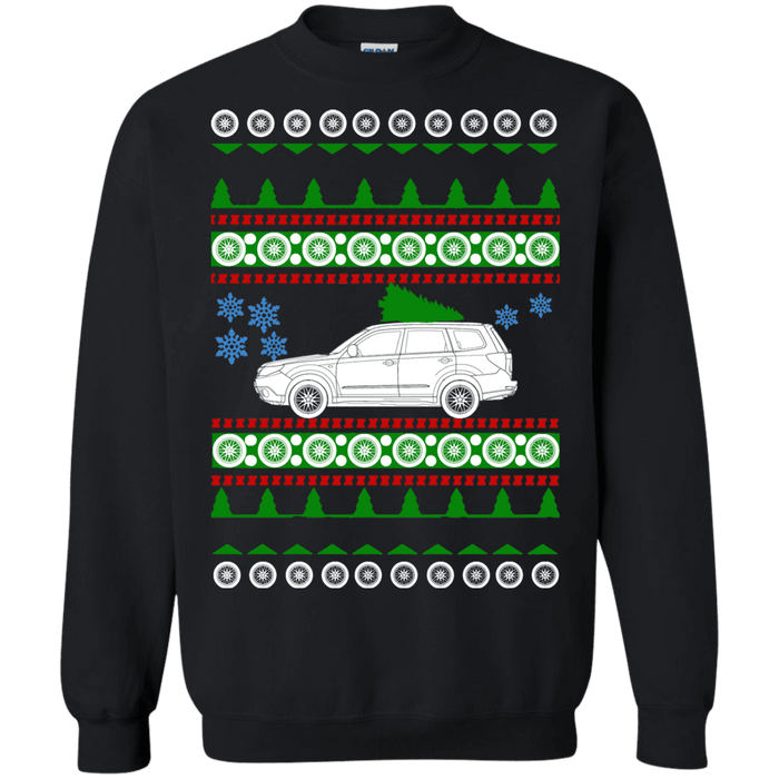 Forester 2011 Japanese Car Ugly Christmas Sweater sweatshirt