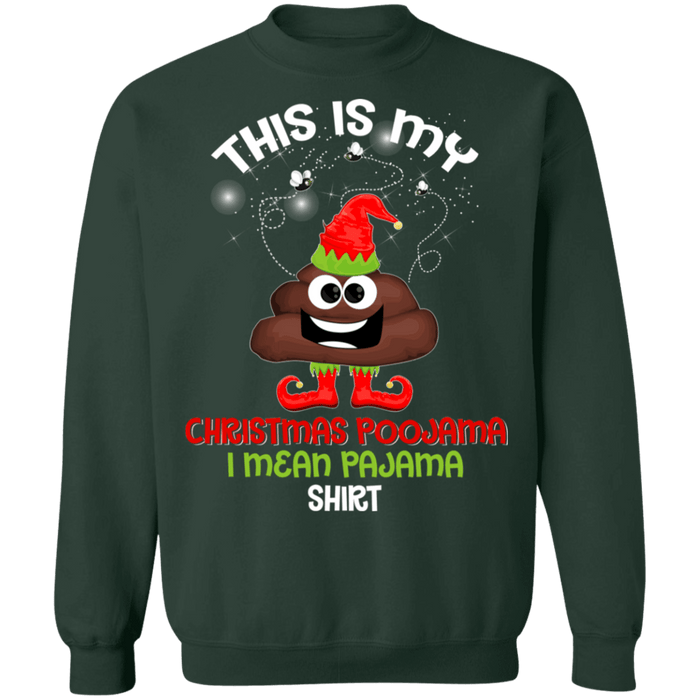 Christmas Poojama Pajama Ugly Christmas Holiday Sweater sweatshirt