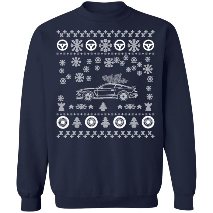 Ford Mustang GT350R Ugly Christmas Sweater V2