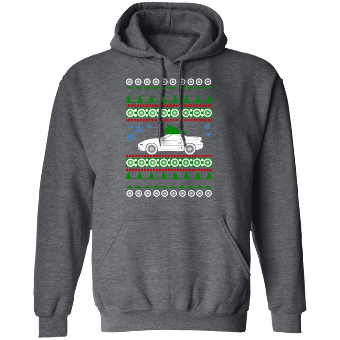 Mitsubishi 3000GT VR4 Ugly Christmas Sweater Hooded Sweatshirt