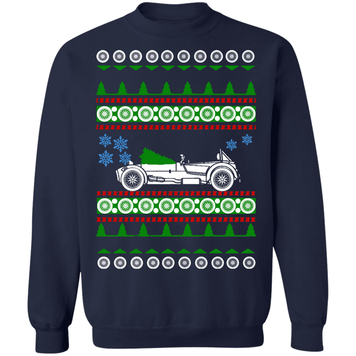 Caterham Super 7 Lotus Ugly Christmas Sweater Sweatshirt sweatshirt