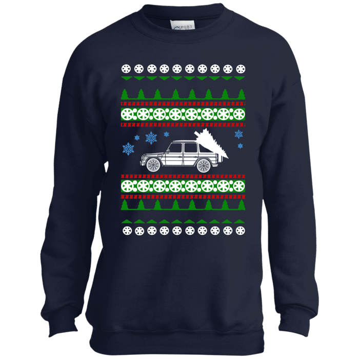 Mercedes G Wagon kids Ugly christmas sweater sweatshirt