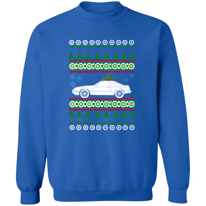 Ford Mustang 1984 GT350  Ugly Christmas Sweater Sweatshirt