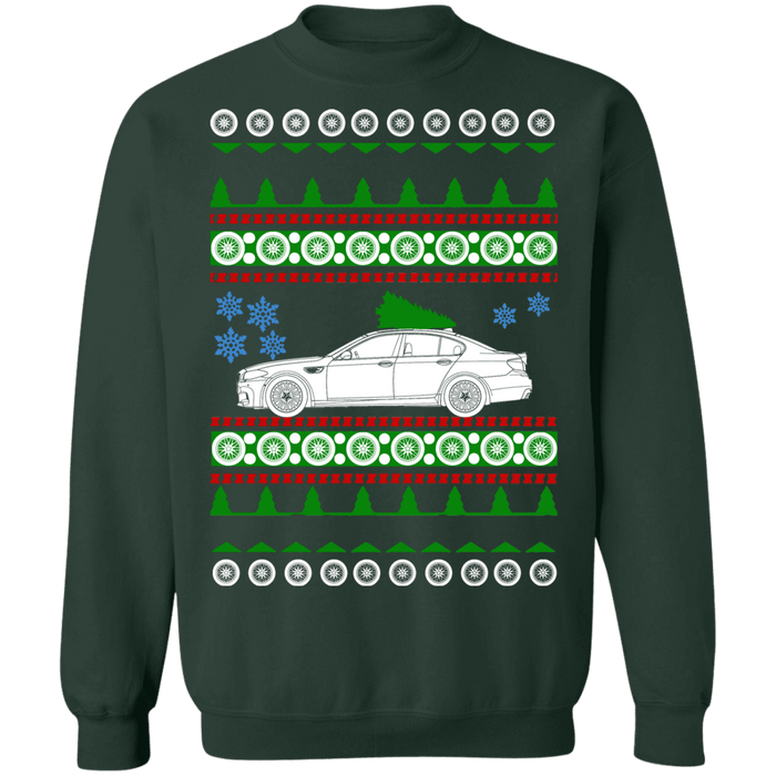 German Car BMW M5 Ugly christmas sweater 2018