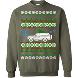 american car or truck like a  Ramcharger 1974 Ugly Christmas Sweater sweatshirt