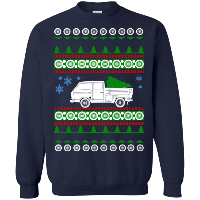 car like a transporter ugly Christmas Sweater sweatshirt