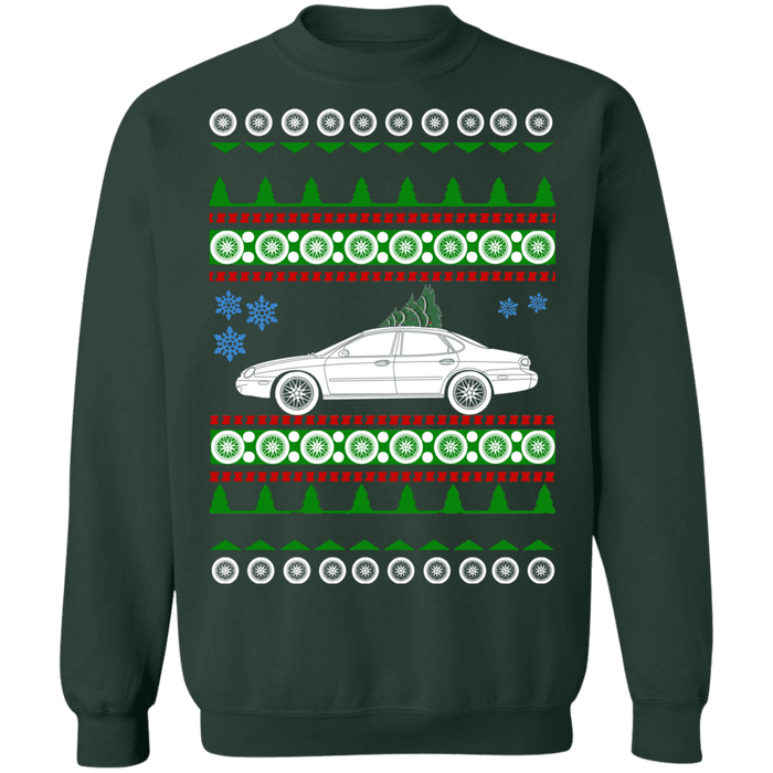 Ford Taurus SHO 3rd gen ugly christmas sweater