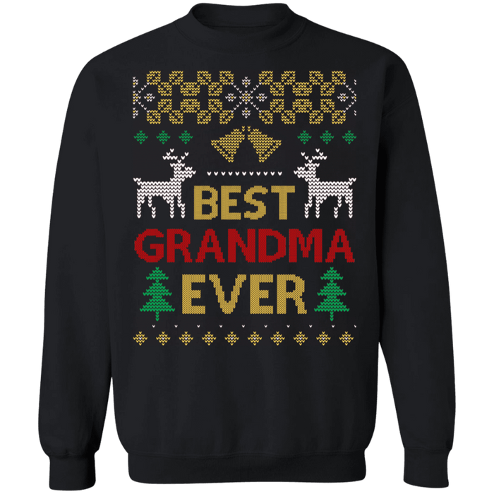 Best Grandma Ever Ugly Christmas Sweater sweatshirt