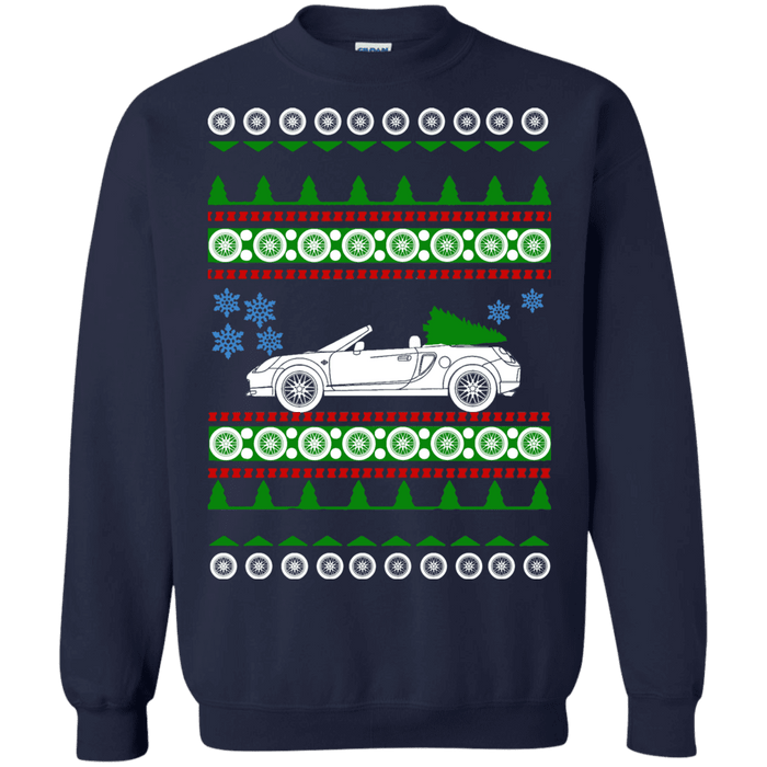 Toyota MR2 Spyder 3rd generation Ugly Christmas Sweater sweatshirt