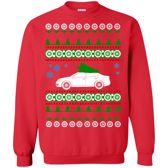 car like a Jetta Mk5 Ugly Christmas Sweater sweatshirt