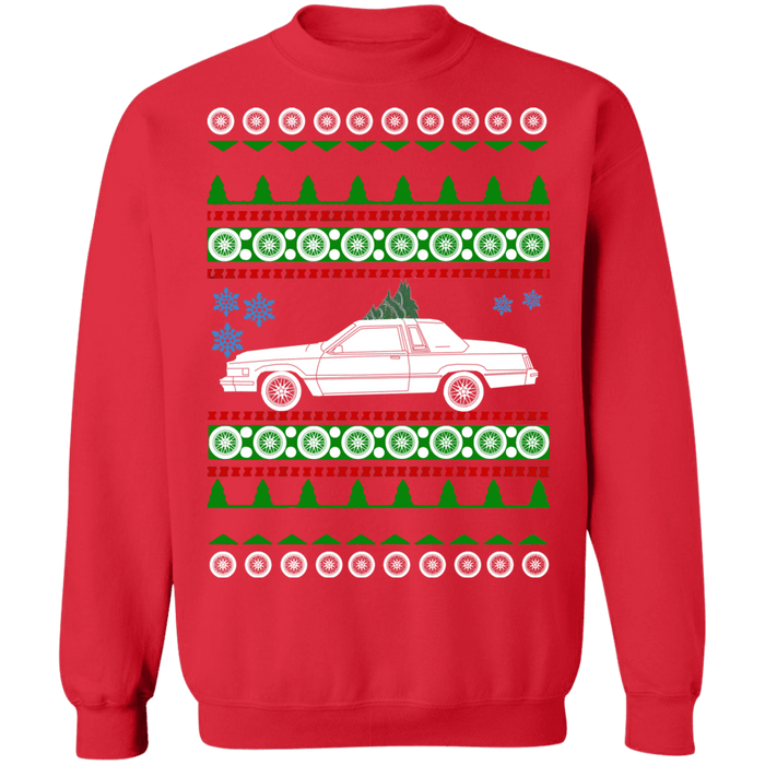 Ford Thunderbird 8th gen ugly christmas sweater sweatshirt