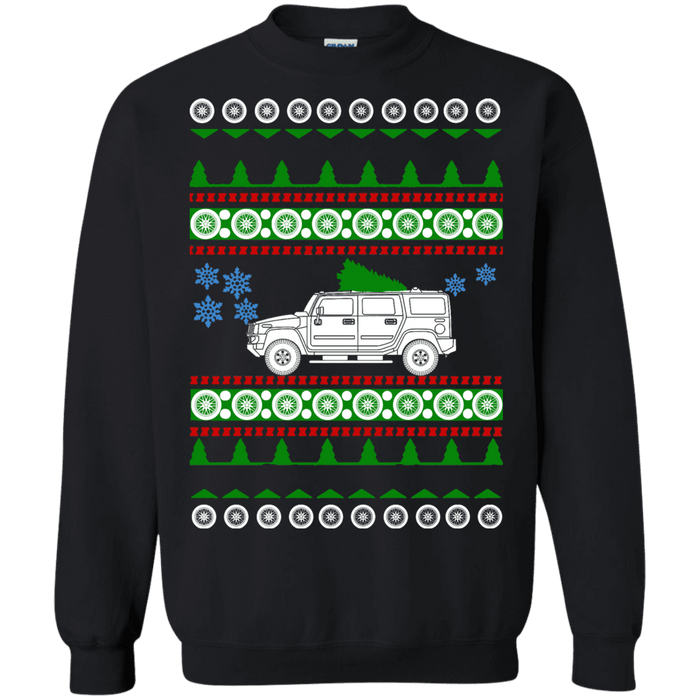 H2 Hummer H2 Ugly Christmas Sweater sweatshirt