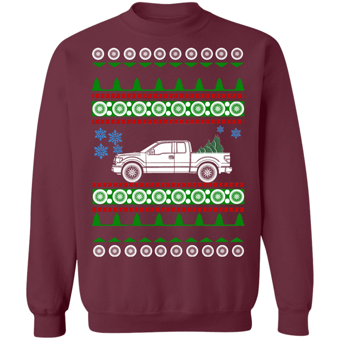 Ford Raptor 1st gen ugly christmas sweater sweatshirt