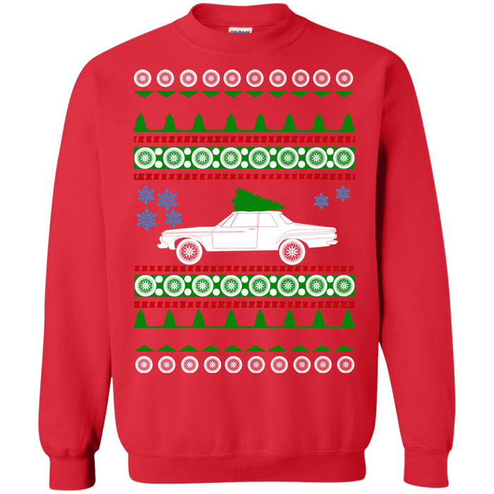 american car or truck like a  Dart 1962 Ugly Christmas Sweater sweatshirt