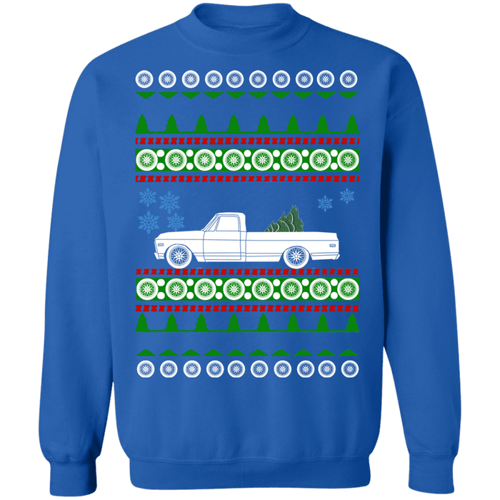 GMC Sierra Ugly Christmas Sweater 1972