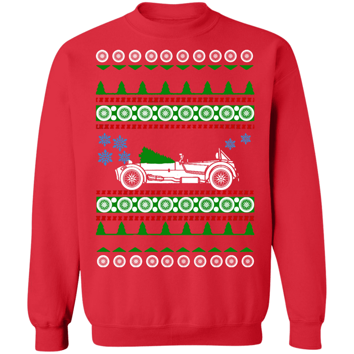 Caterham Super 7 Lotus Ugly Christmas Sweater Sweatshirt sweatshirt