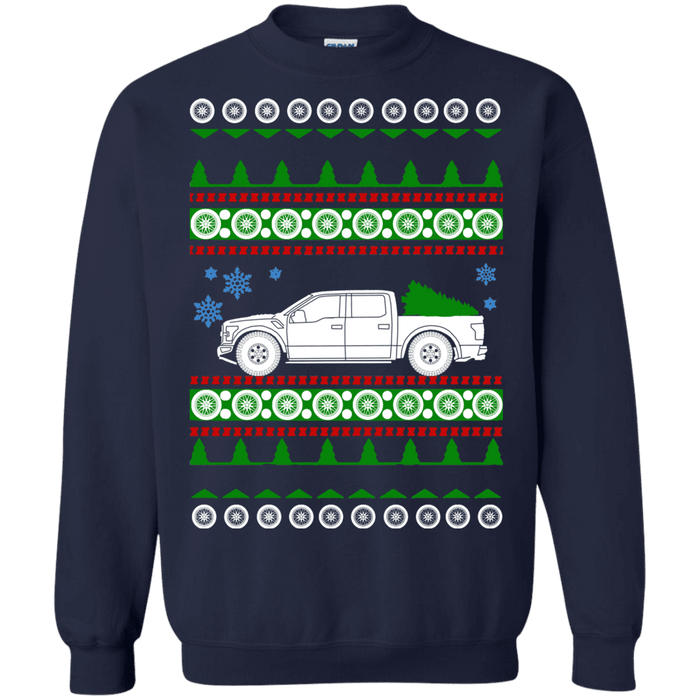 Raptor 2018 Supercab Ford Truck Ugly Christmas Sweater sweatshirt