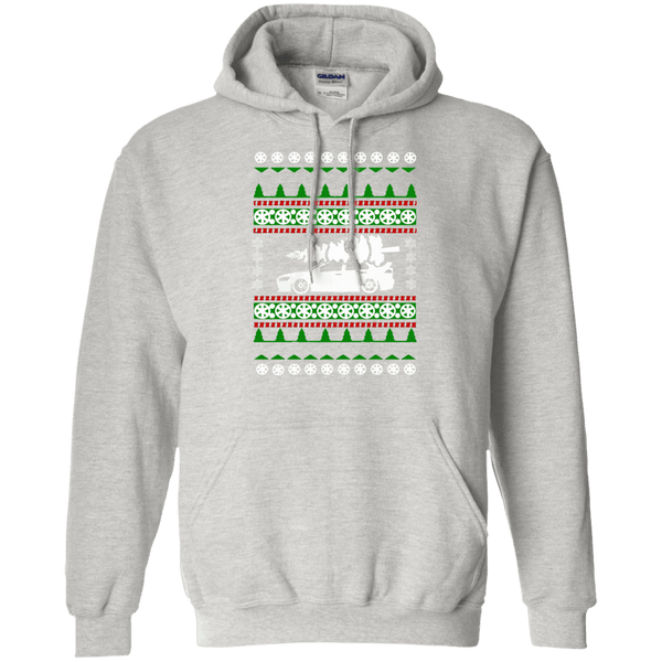 Lancer Evo X Gray Hoodie Ugly Christmas Sweater