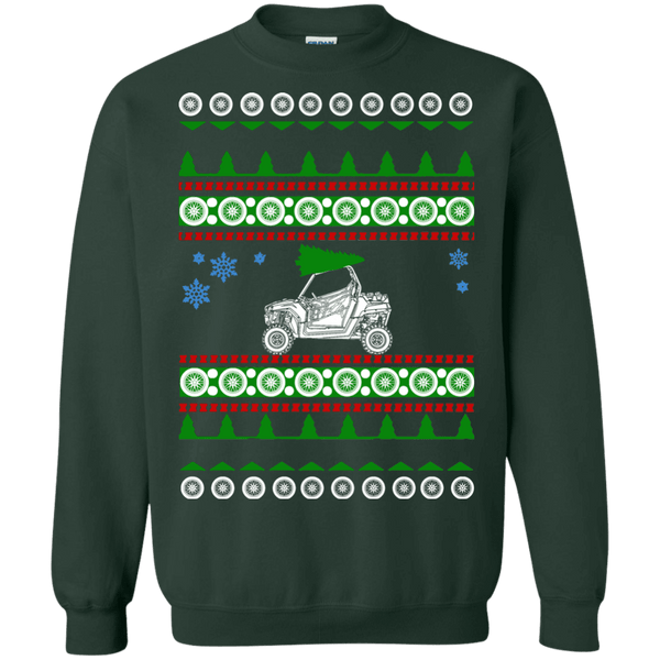 Polaris RZR ugly christmas sweater atv offroad dunes sweatshirt