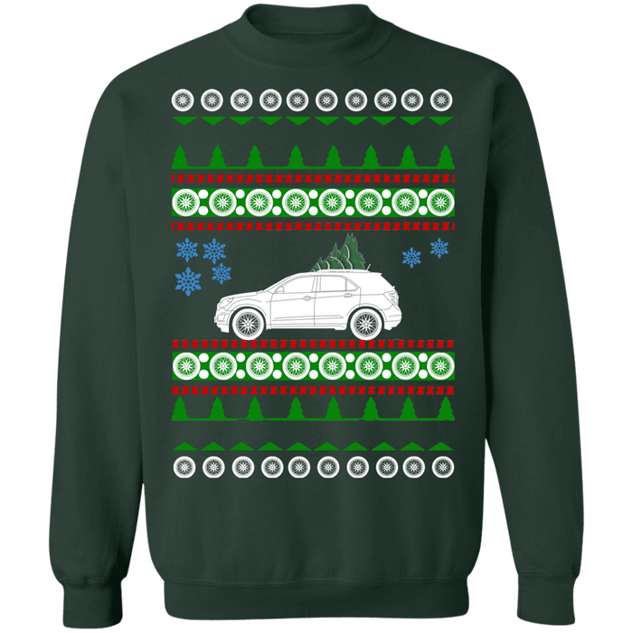 SUV 2017 Chevy Equinox Ugly christmas sweater sweatshirt