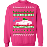 2005 Red CTS-V ugly christmas sweater