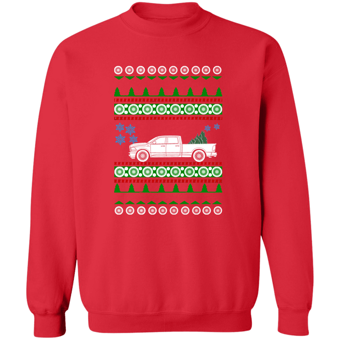 Truck like a 2011 4th Gen Ram 1500  Ugly Christmas Sweater Sweatshirt