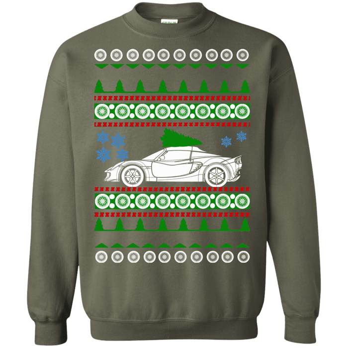 Lotus Elise Sport 2016 Ugly christmas sweater sweatshirt