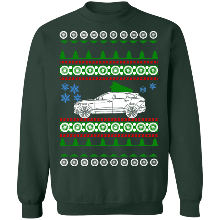 Jaguar F-Pace SUV Ugly Christmas Sweater sweatshirt