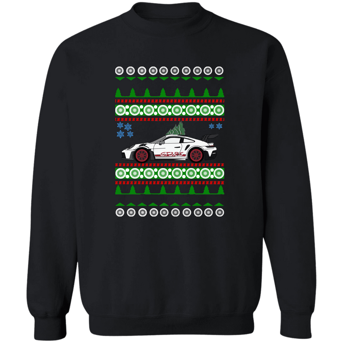 German Car like a 992 GT3 RS Ugly Christmas Sweater Sweatshirt