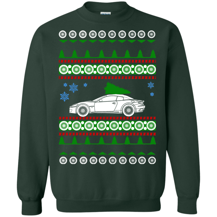 Maserati GranTurismo 2014 ugly christmas sweater sweatshirt