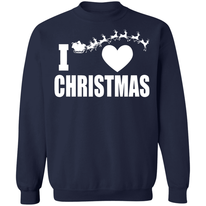 I love Christmas Ugly Sweater sweatshirt