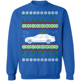 car like a Cadillac CT4-V ugly christmas sweater sweatshirt
