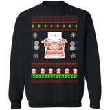 Writer Author Ugly Christmas Sweater Sweatshirt