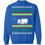 Street sweeper truck ugly christmas sweater sweatshirt