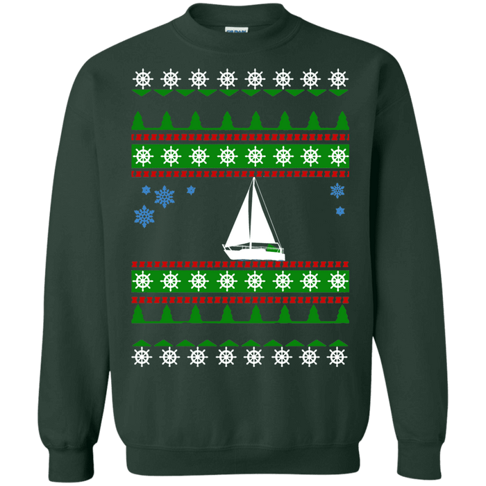 Sail Boat Sailing Ugly Christmas Sweater sweatshirt