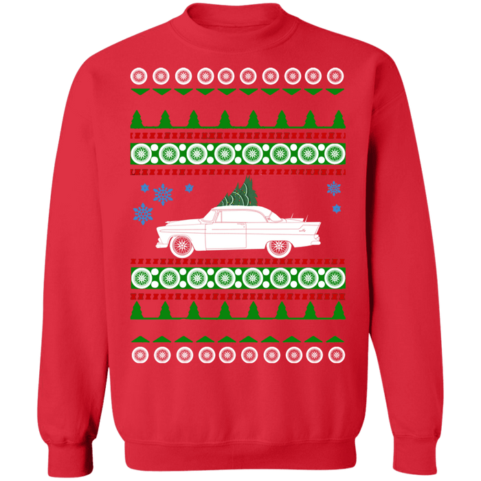 Plymouth Fury 1956 Ugly Christmas Sweater sweatshirt