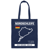 Nordschleife Die Grune Holle Track Tote Bag