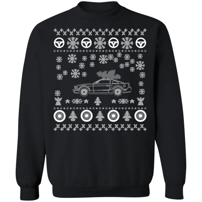 Ford Mustang GT Ugly Christmas Sweater 5th gen V2