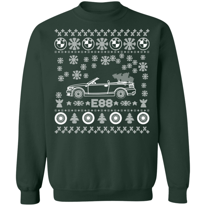 German Car E88 BMW 135i Ugly Christmas Sweater V2