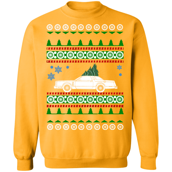 1979 7th Gen Ford thunderbird ugly christmas sweater