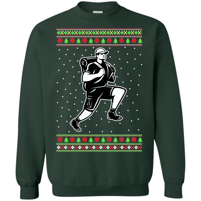 Hiker Hiking Ugly Christmas Sweater sweatshirt